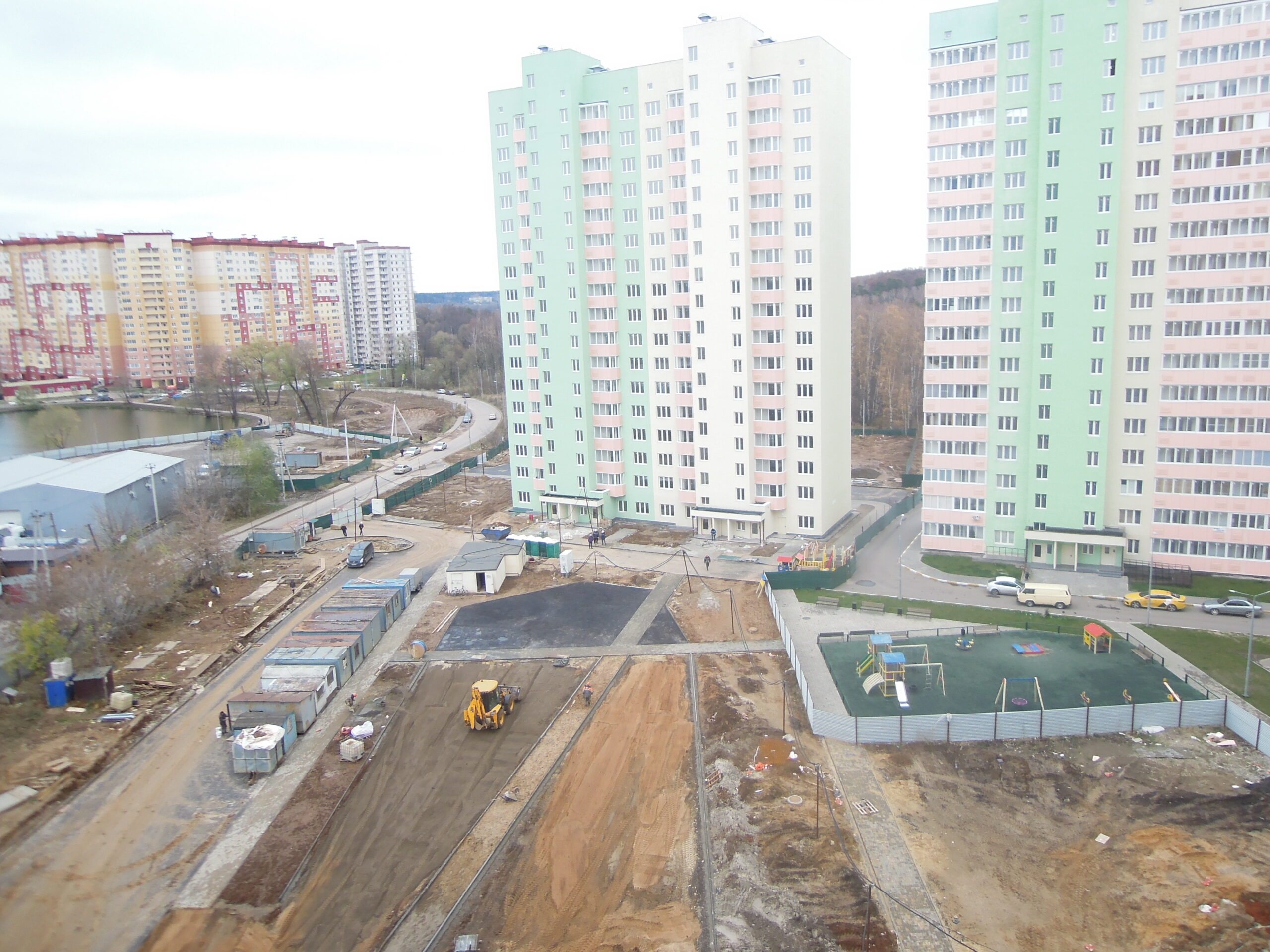 Новости строительства домов №2, №3 и №4 Южного квартала ЖК Новые Островцы от 3 ноября 2022 г.